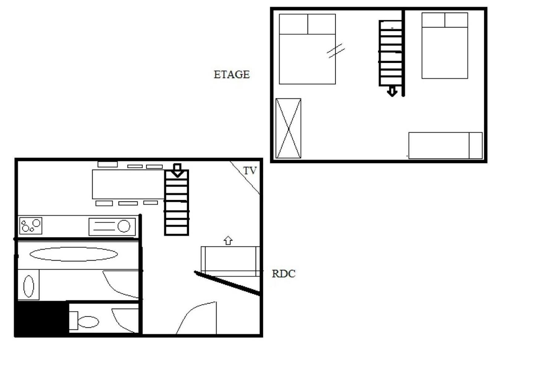 Residence Gentianes - Appartement Duplex - Proche Des Pistes - Balcon Est Mae-2104 Saint-Martin-de-Belleville Buitenkant foto